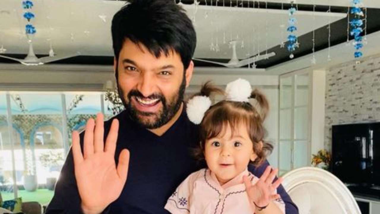 Kapil sharma's daughter anayra copying him is the cutest picture on internet today