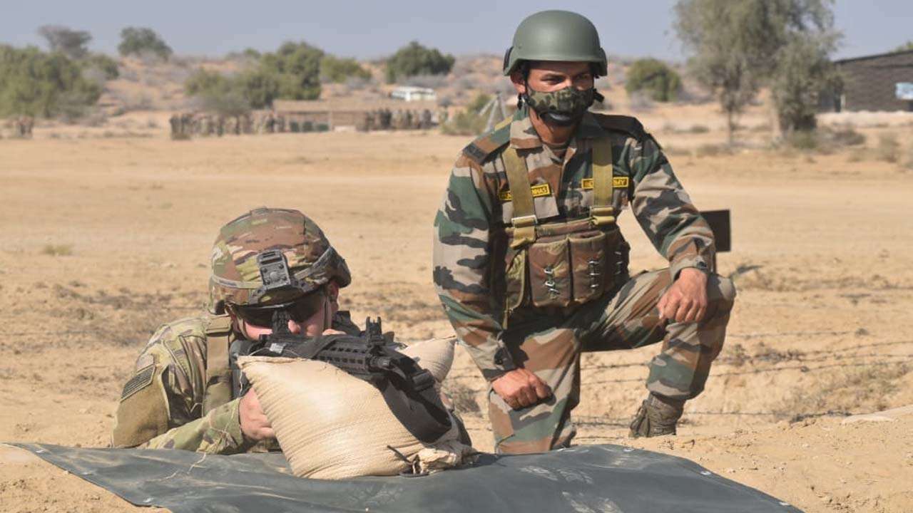 Indian Army represented by 11th Battalion of Sapta Shakti Command