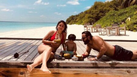 Kareena Kapoor Khan's super hot throwback picture of beach vacation with Saif Ali Khan and Taimur Ali Khan