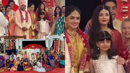 Aishwarya Rai Bachchan poses with mom Vrinda Rai, daughter Aaradhya in family photo