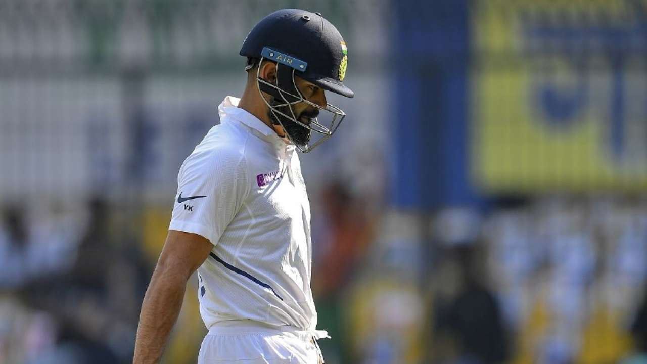 Virat Kohli in action