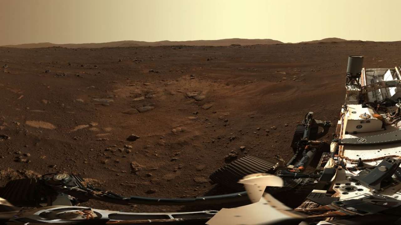 the face of mars rover
