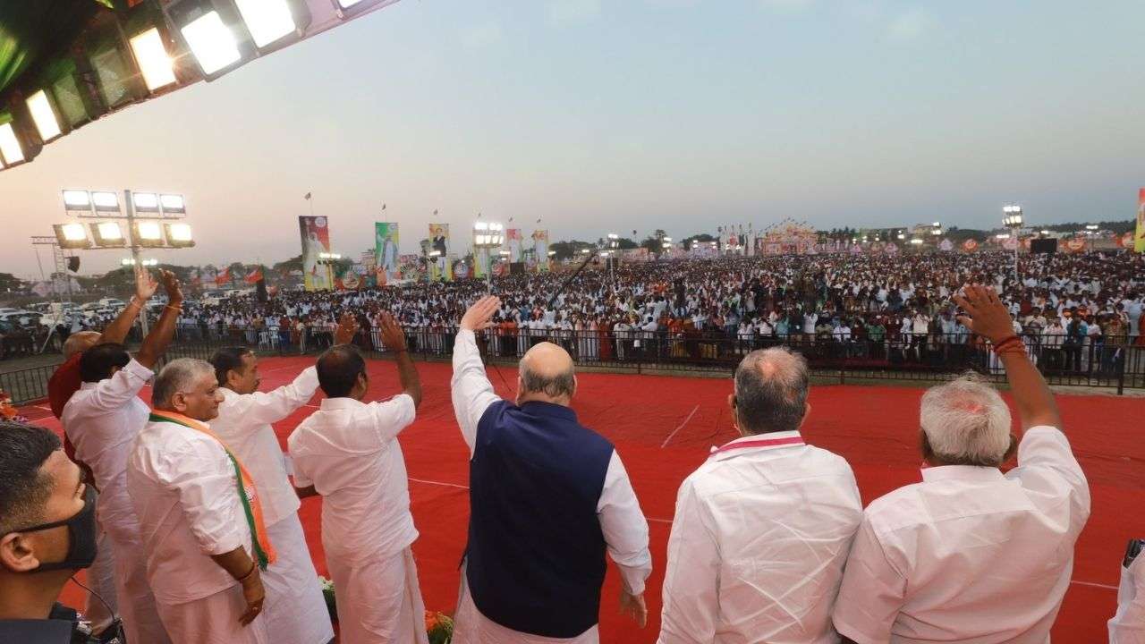 Amit Shah urged people to vote for NDA