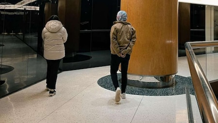 Navya Naveli Nanda and her friends stroll in the mall