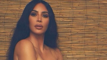 Kim Kardashian poses nude to promote her brand SKIMS