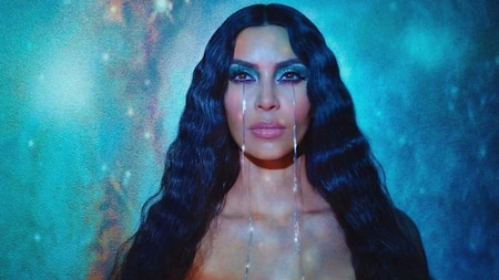 Kim Kardashian's silver tears