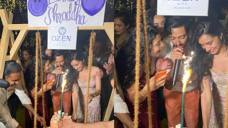 Shraddha Kapoor celebrates her 34th birthday with Rohan Shreshtha by her side