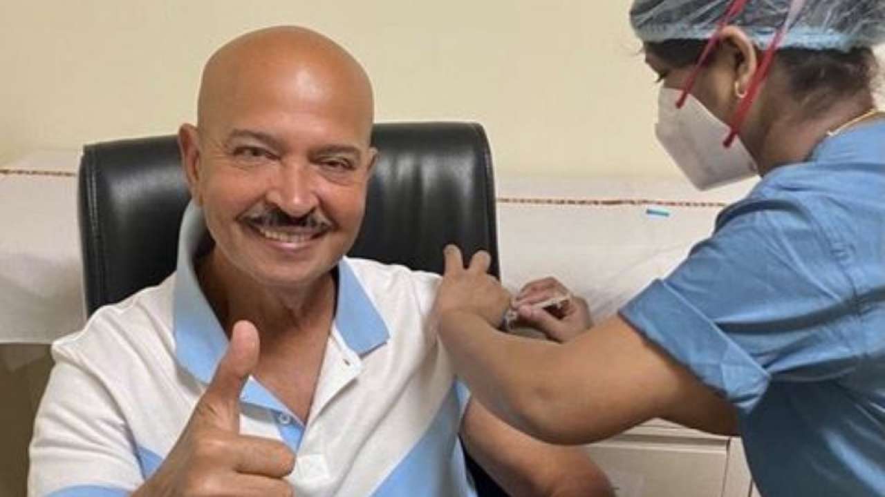 Rakesh Roshan shares cheerful photo as he gets the first dose of COVID-19 vaccine