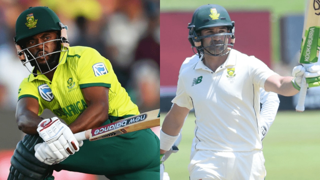 Temba Bavuma and Dean Elgar