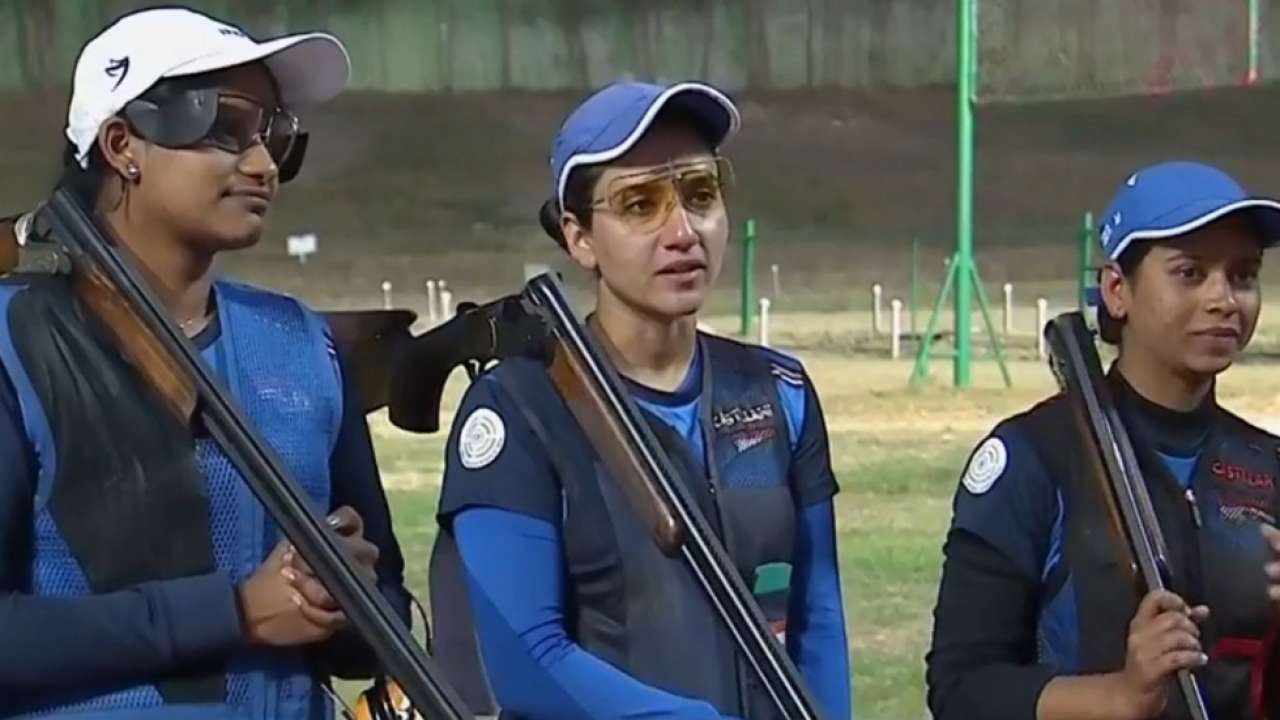 Shotgun World Cup Womens Trap Team Wins Silver As India Finish