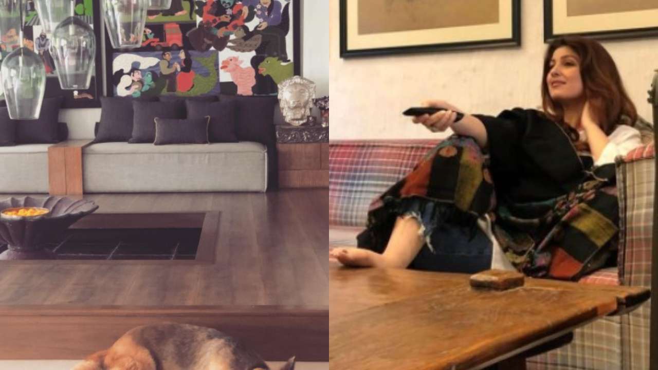 Akshay Kumar-Twinkle Khanna's home: The Living Room