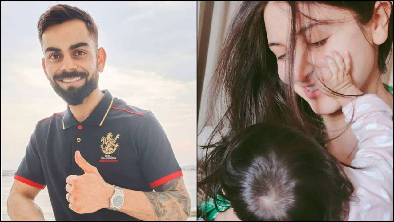 Virat Kohli treats fans with beautiful photo of Anushka Sharma and baby  Vamika, pens note on International Women's Day