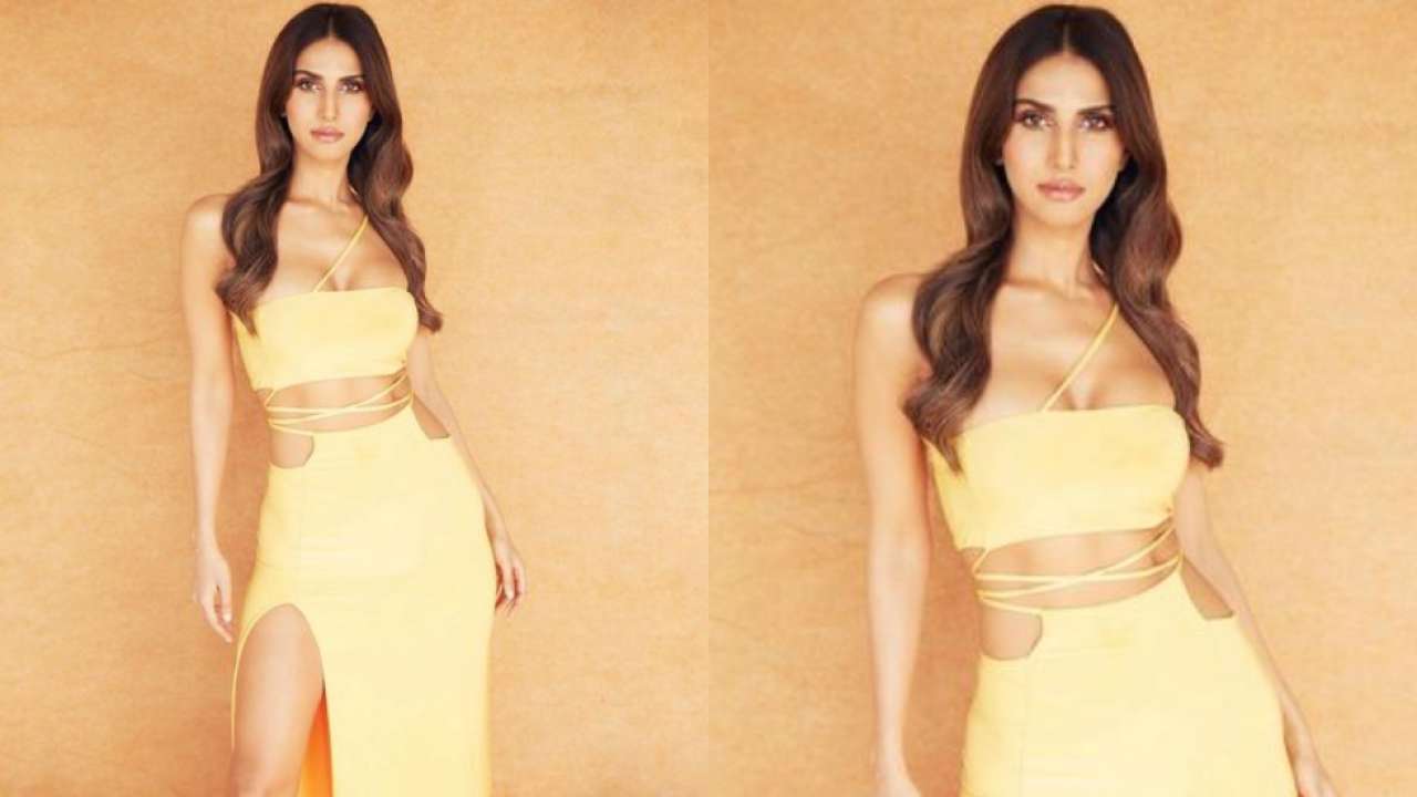 Vaani Kapoor is ready for summers in gorgeous yellow cutout dress