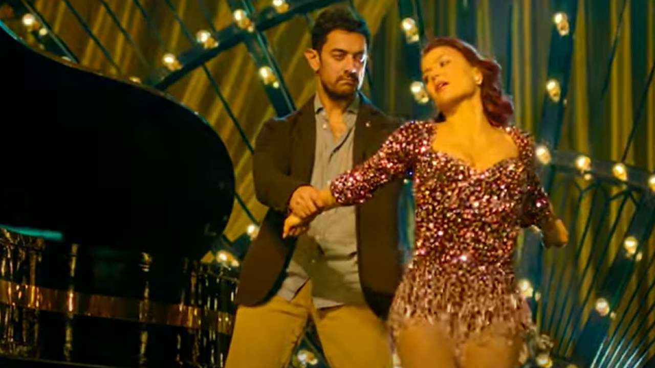 Har Funn Maula Song Aamir Khan And Elli Avrram Are Sure To Set Your Screen On Fire With Foot Tapping Cabaret Song