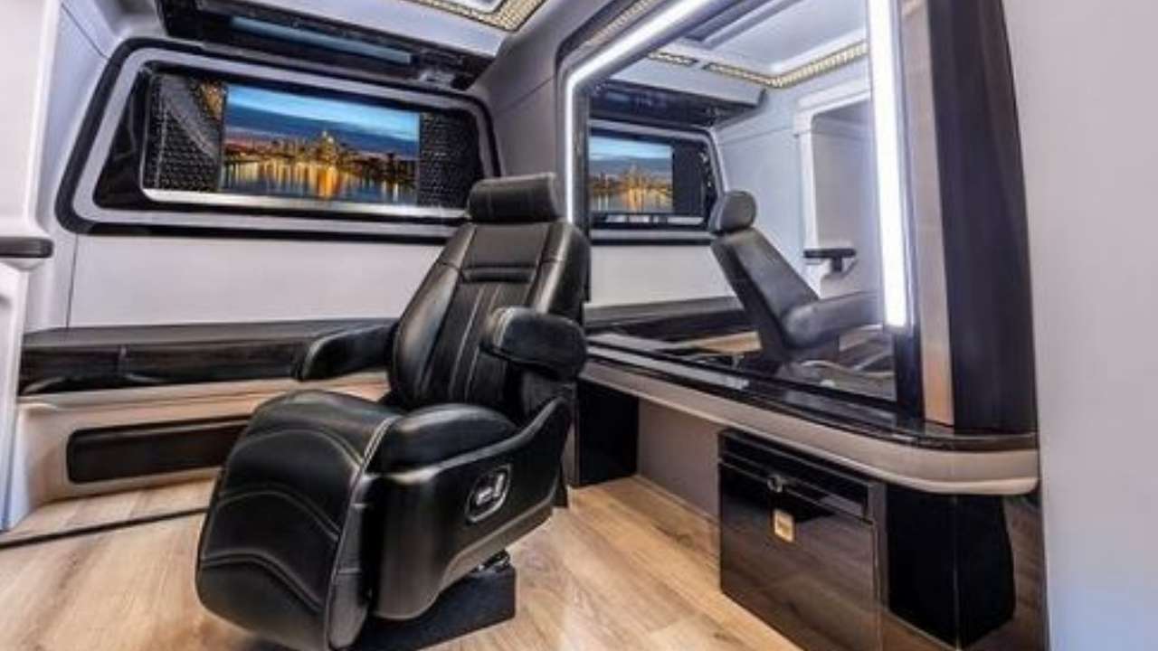 Inside Allu Arjun's vanity van 'Falcon': Futuristic interiors