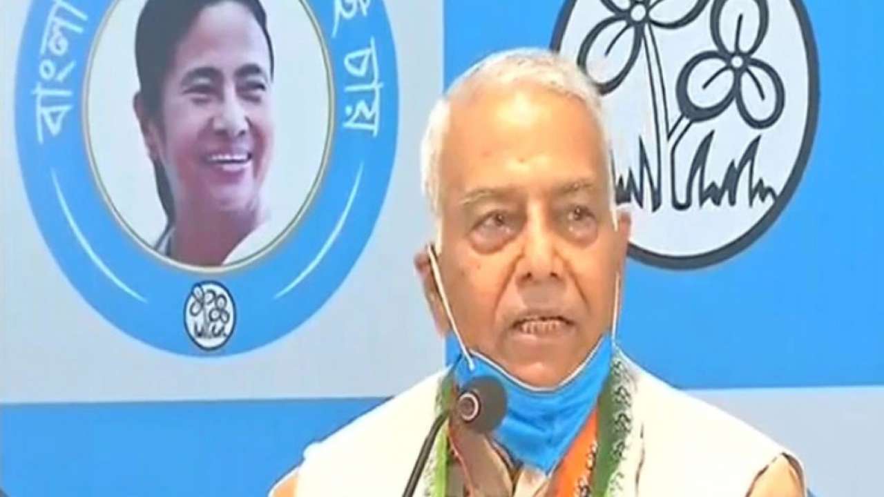 Former Union Minister Yashwant Sinha joins TMC, says democracy is in peril