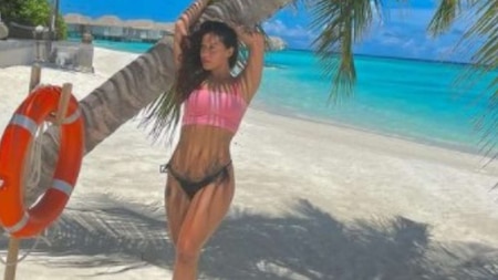 Krishna Shroff flaunts her envious bikini body