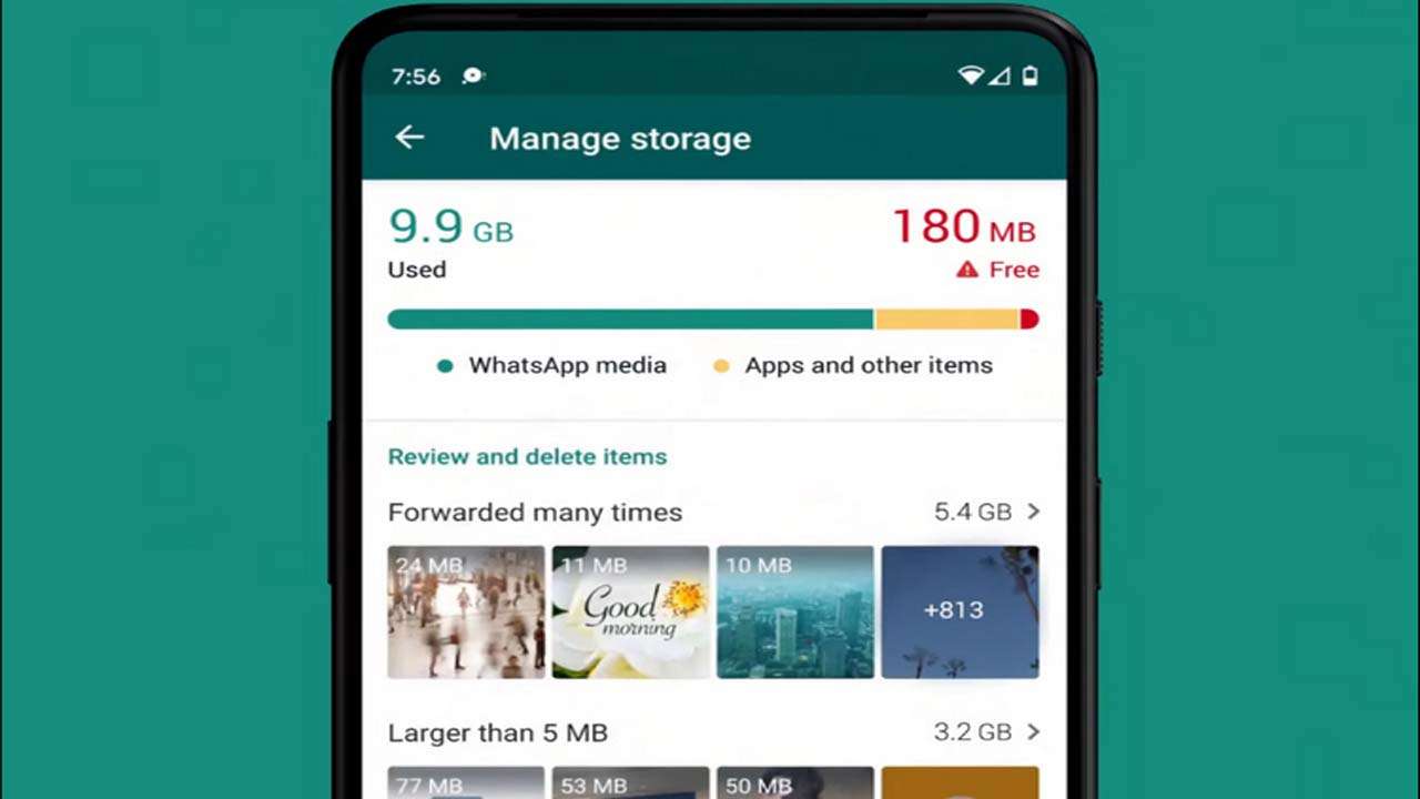 how many gb i need for whatsapp aplication