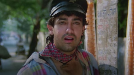 Aamir Khan's tapori look for 'Rangeela'