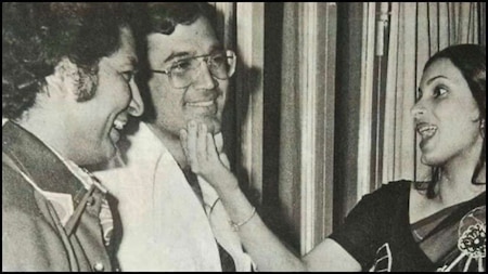 Rajesh Khanna and Dimple Kapadia