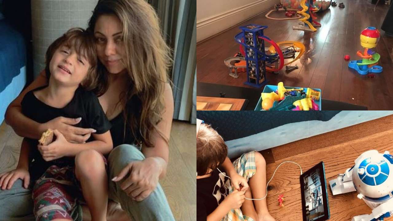 Shah Rukh Khan- Gauri Khan's home Mannat: AbRam's room