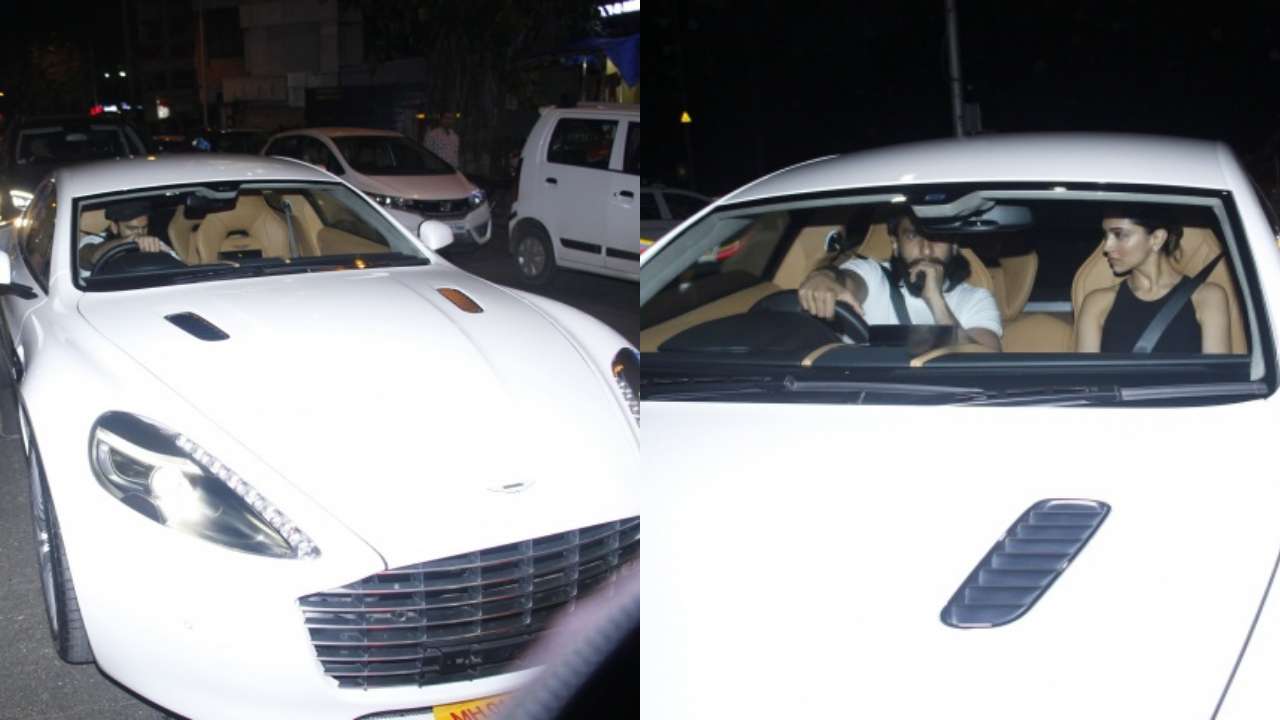 Ranveer Singh's Aston Martin Rapide S