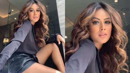 Nia Sharma is all glammed up, flaunts her toned figure