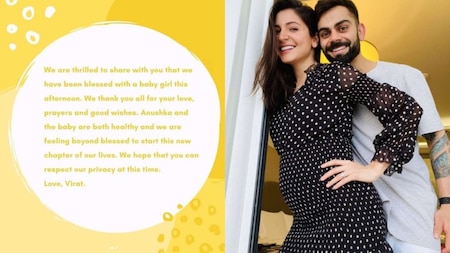 Virat Kohli-Anushka Sharma announce arrival of baby girl