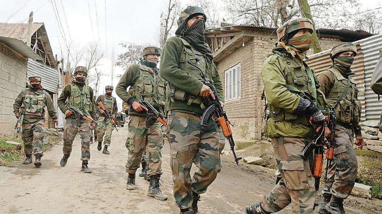 Three terrorists killed in encounter in Jammu and Kashmir's Shopian, operation underway