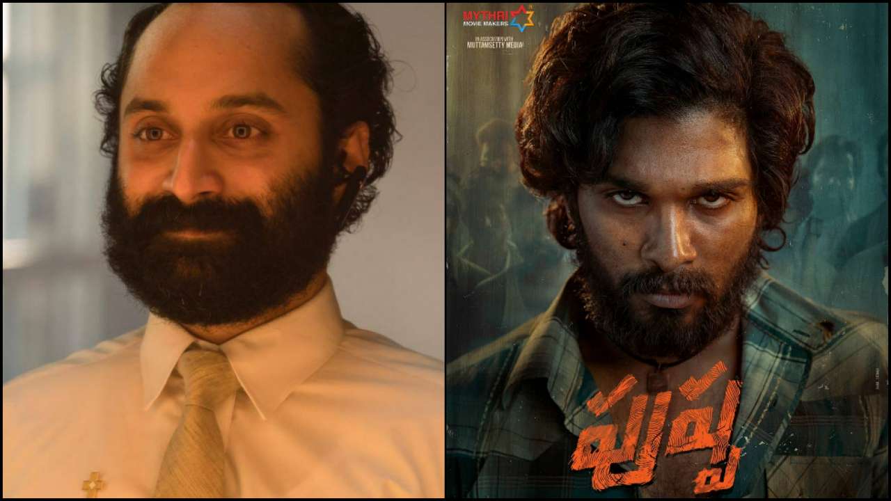 Allu Arjun's 'Pushpa' gets its villain in Malayalam star Fahadh Faasil