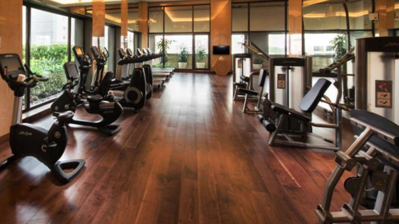 Gym facility in hotel