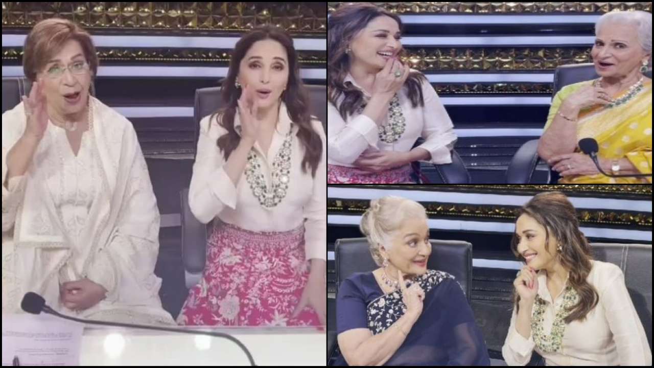 Madhuri Dixit, Asha Parekh, Helen, Waheeda Rehman
