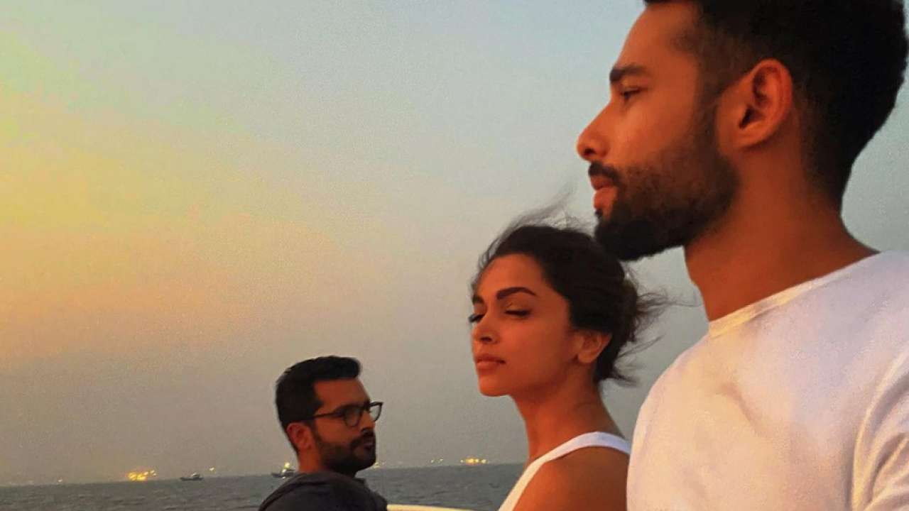 Deepika Padukone with Siddhant Chaturvedi and Ananya Panday