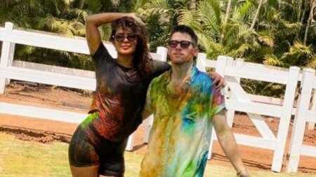 Priyanka Chopra-Nick Jonas's Holi 2020 was a fun-filled affair