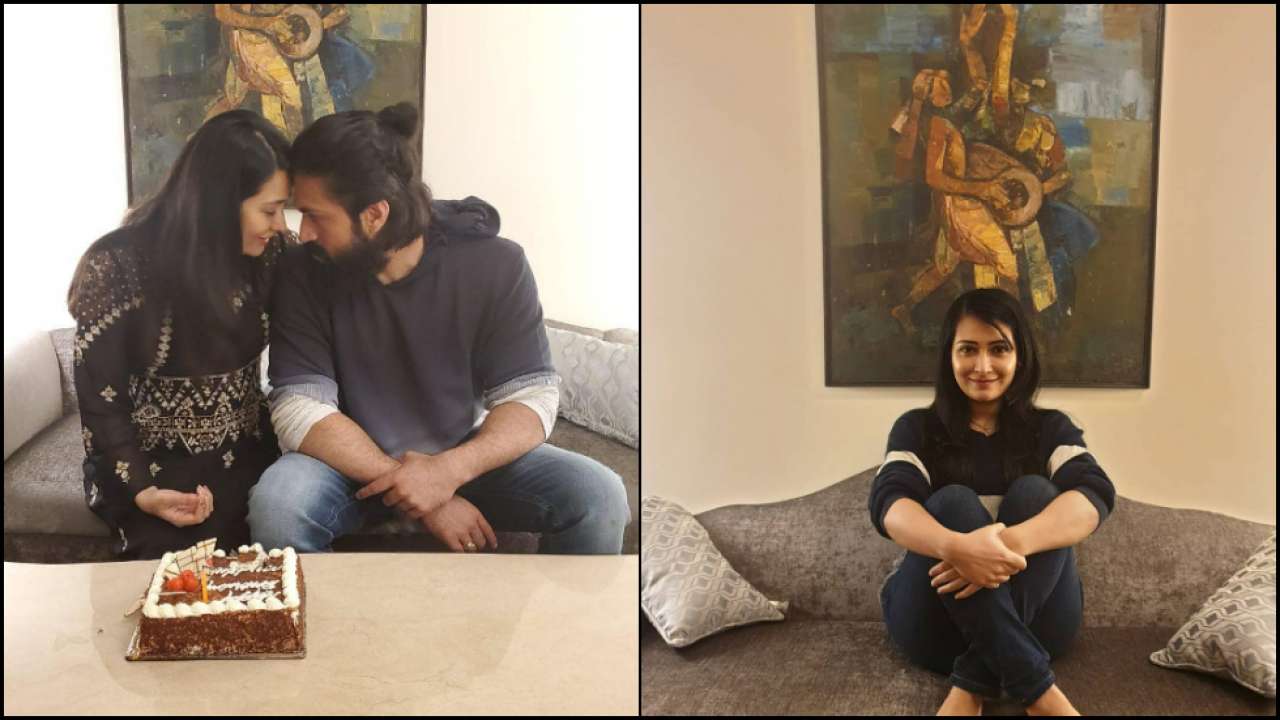 Yash and Radhika Pandit house in Bengaluru - The Grey Sofa