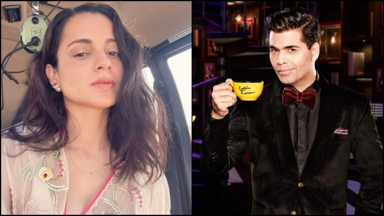Kangana Ranaut slams Karan Johar again, calls ‘Koffee With Karan’ a show about ‘frustrated sex’