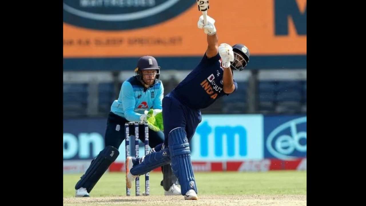 Rishabh Pant hits out of the park