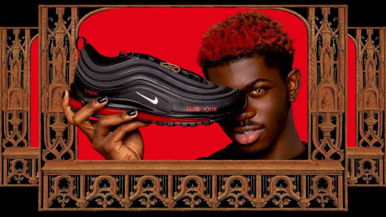 Maker of Satan shoes that contain 'one drop of human blood' sued by Nike