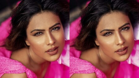 Nia Sharma rocks bold makeup look