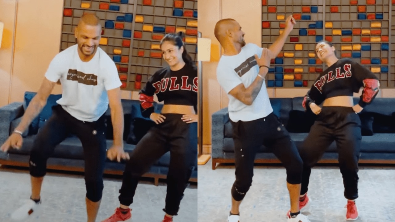 Shikhar Dhawan and Dhanashree Verma