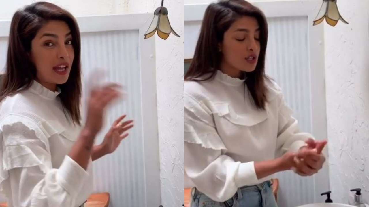 Priyanka Chopra-Nick Jonas LA home: Powder room