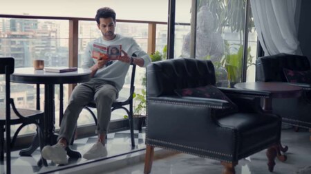 Rajkummar Rao's sprawling balcony overlooking Mumbai city