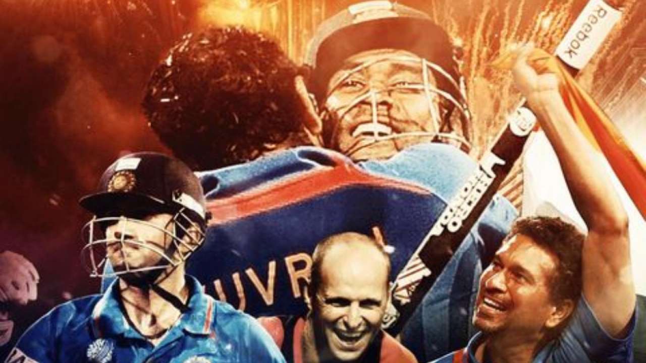 Angad Bedi celebrates India's 2011 World Cup win with special poster