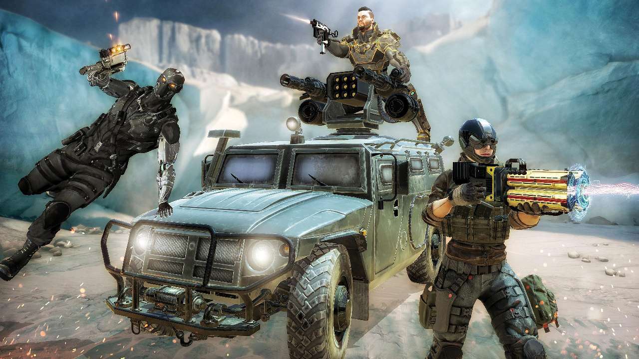Titan Blood- shooting survival battleground games