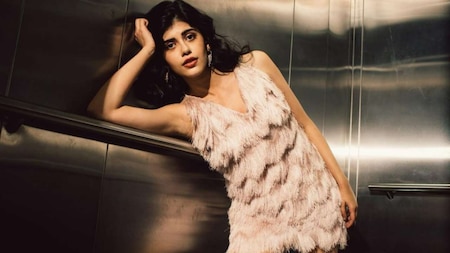 Sanjana Sanghi 'elevates' her mood with a photoshoot in a lift