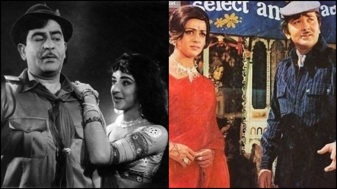 Hema Malini with Raj Kapoor and Randhir Kapoor Hema Malini with Raj Kapoor and Randhir Kapoor