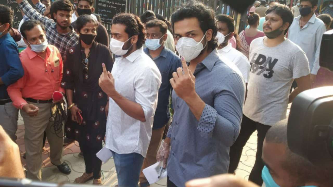 Suriya and Karthi
