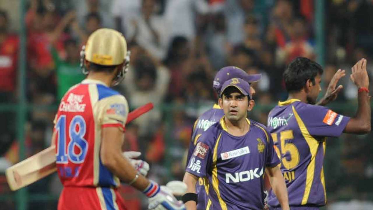 Gautam Gambhir and Virat Kohli involved in ugly spat