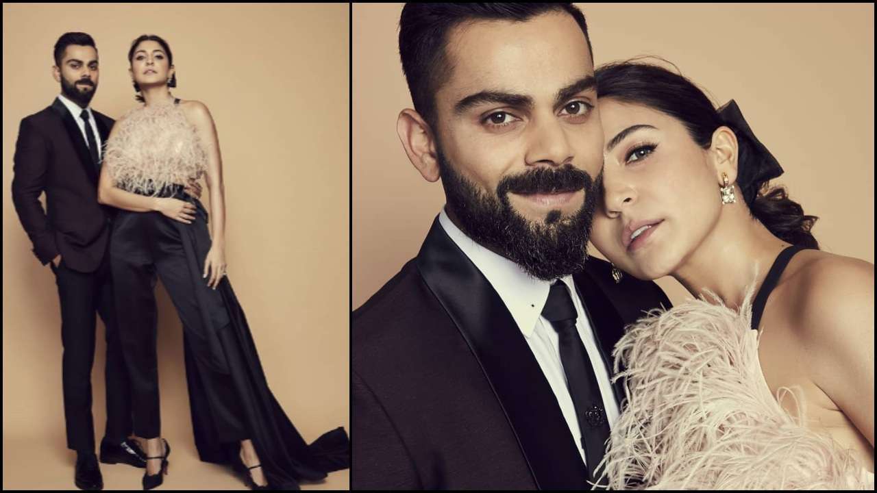 Anushka Sharma and Virat Kohli at Indian Sports Honours Award in 2019