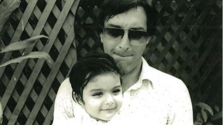 Mansoor Ali Khan with daughter Soha Ali Khan